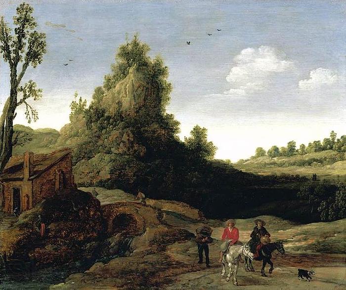 Esaias Van de Velde Landscape Norge oil painting art